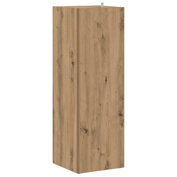 vidaXL Kulmakaappi Artisan Oak 33x33x100 cm Engineered Wood