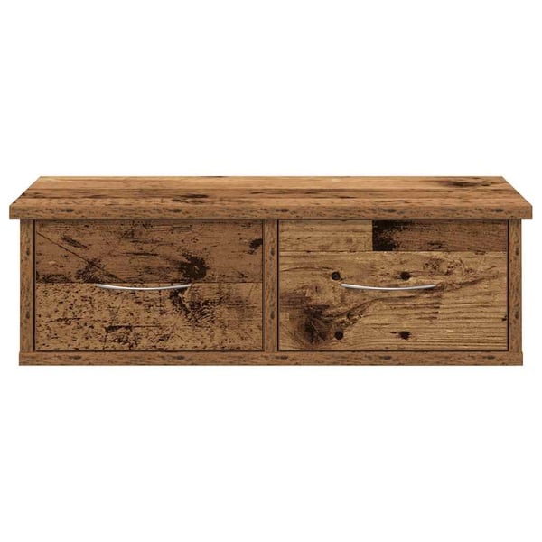 vidaXL Seinäkaappi vanha puu 60x26x18,5 cm tekninen puu