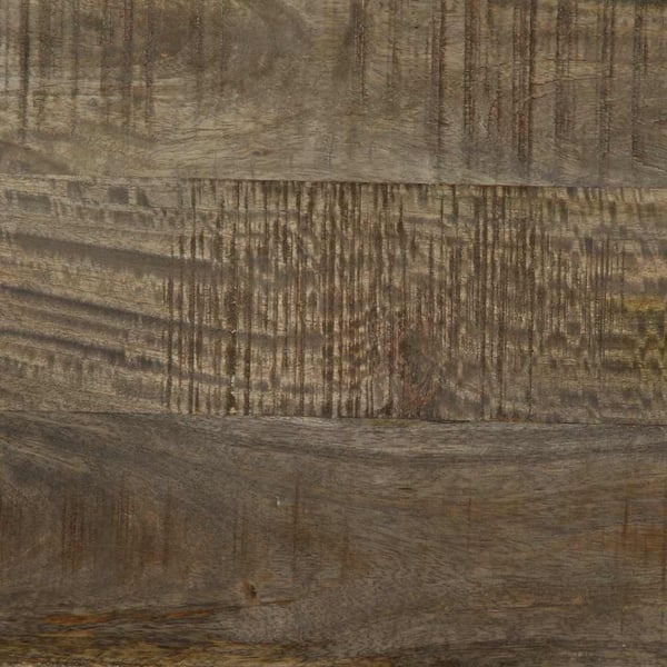 vidaXL Skjenk lysegrå 60x33,5x75 cm heltre mango