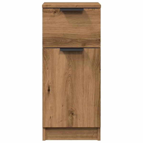 vidaXL Skjenker 2 stk artisan eik 30x30x70 cm konstruert tre