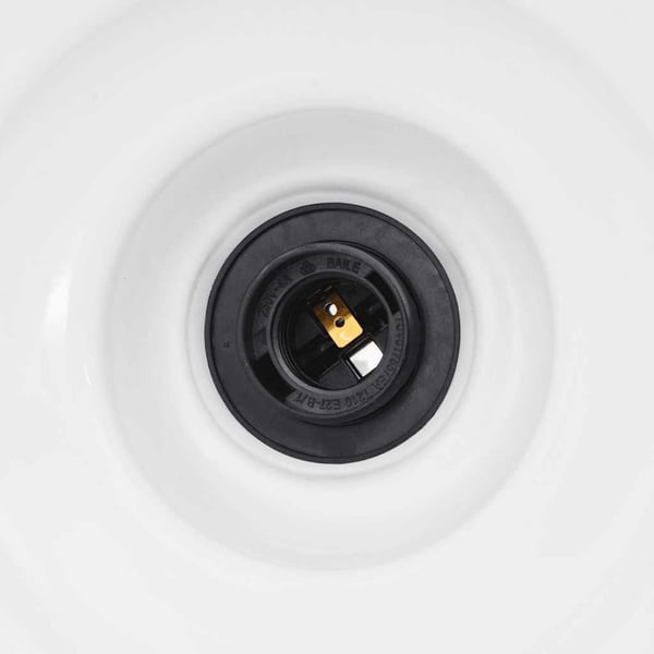 vidaXL Pendellampe høydejusterbar E27 glans oransje Ø 31 cm metall