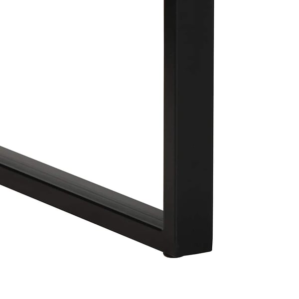 vidaXL Skrivebord 100x50x75 cm grovt heltre mangotre
