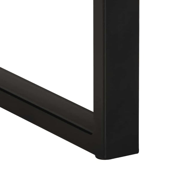 vidaXL Sidebord 35x35x50 cm grovt heltre mango