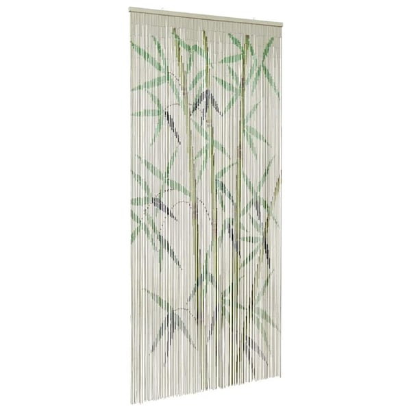 vidaXL insektgardin til døren bambus print 100x220 cm bambus