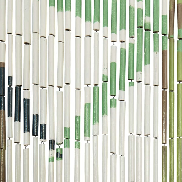 vidaXL Hyönteisoviverho Bambuprintti 90x220 cm Bambu