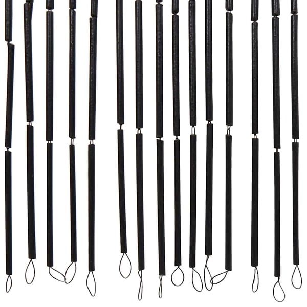 vidaXL Hyönteisoviverho Palmukuvio 100x220 cm Bambu