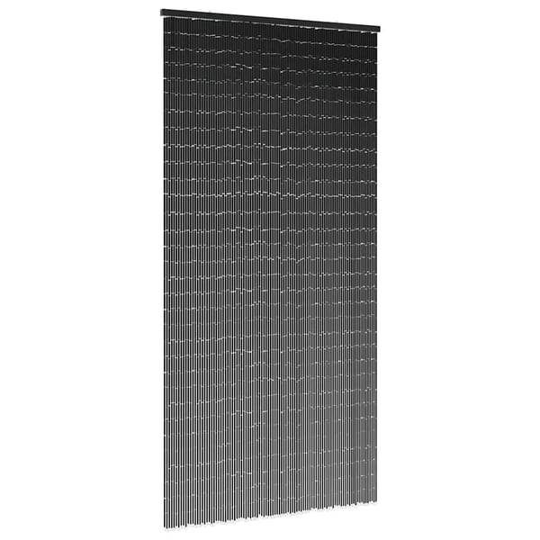 vidaXL insektgardin til døren 90x220 cm bambus mørkegrå