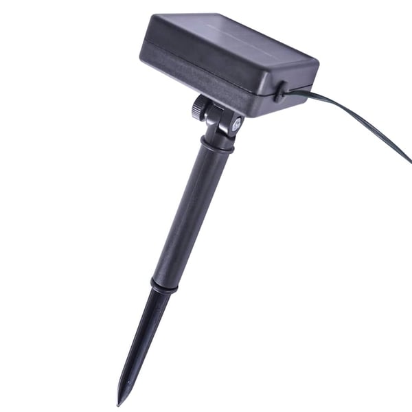 vidaXL Kunstige buksbomkugler med LED-lys 2 stk Grøn 47 cm