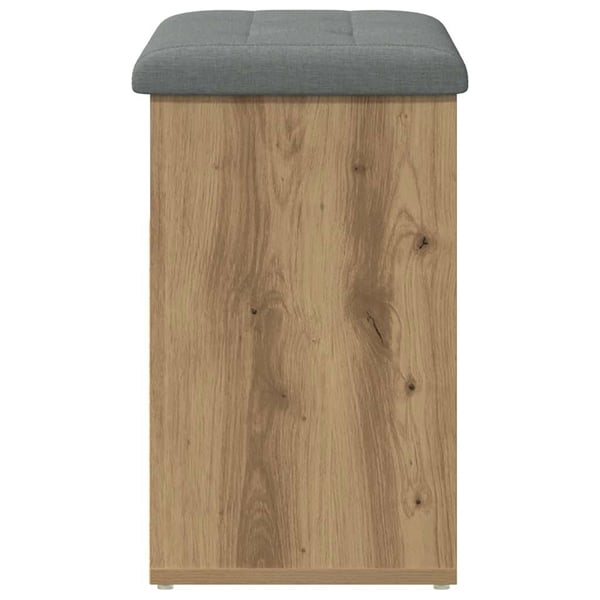 vidaXL skobænk 62x32x50 cm konstrueret træ kunsteg