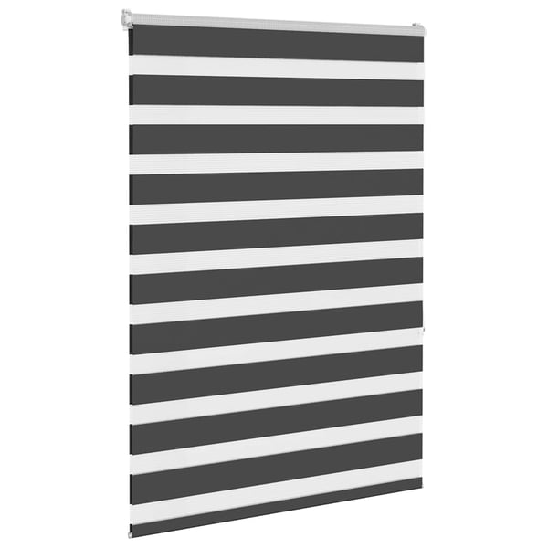 vidaXL zebragardin sort 100x150 cm stofbredde 95,9 cm polyester