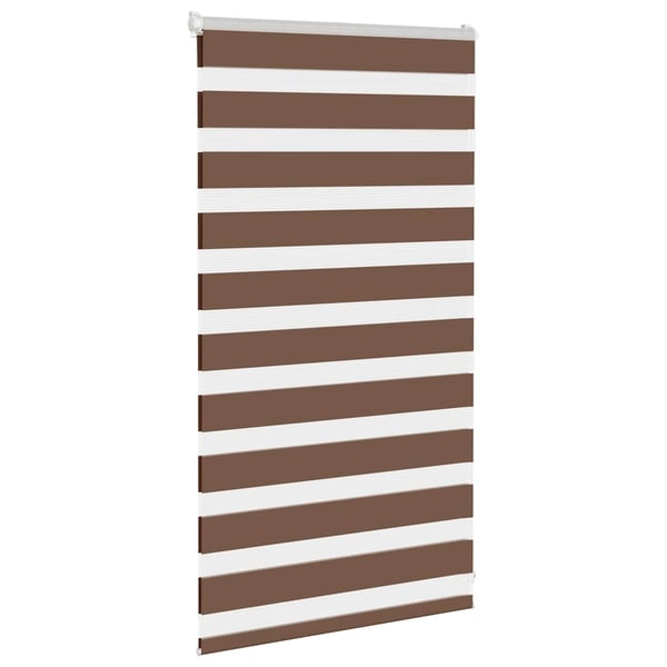 vidaXL Sebragardin brun 70x100 cm stoff bredde 65,9 cm polyester