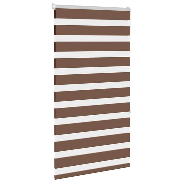 vidaXL Sebragardin brun 70x150 cm stoff bredde 65,9 cm polyester