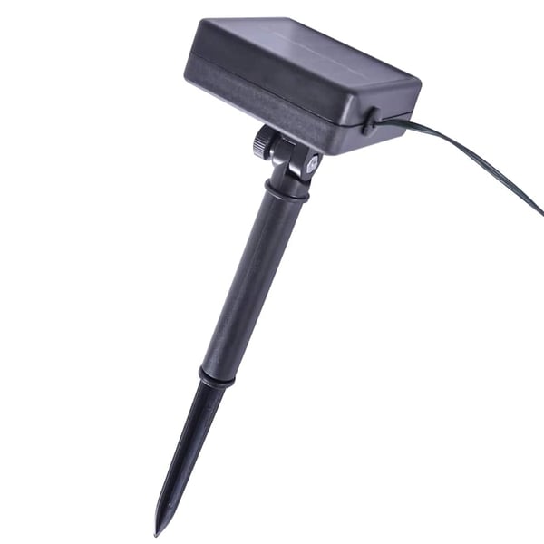 vidaXL Kunstige buksbomballer med LED-lys 4 stk grønn 12 cm