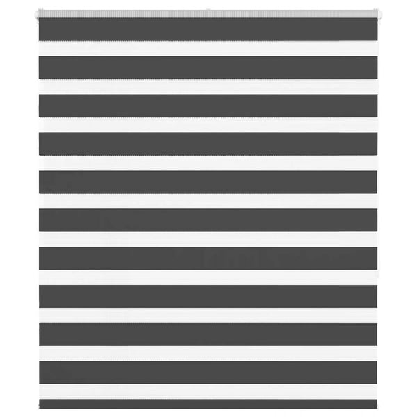 vidaXL Sebragardin svart 120x150 cm stoff bredde 115,9 cm polyester