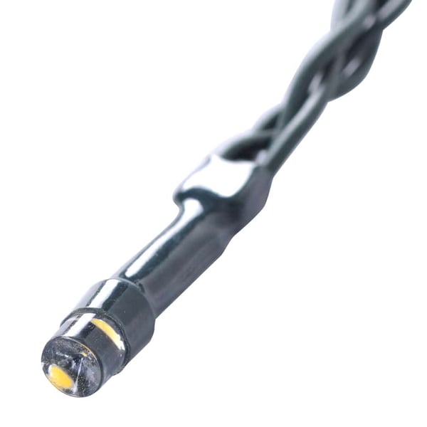 vidaXL Kunstige buksbomballer med LED-lys 2 stk grønn 20 cm