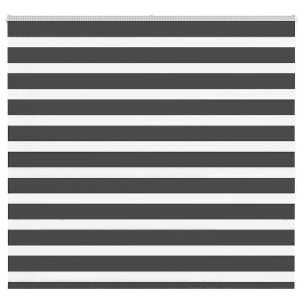 vidaXL Sebragardin svart 160x150 cm stoff bredde 155,9 cm polyester