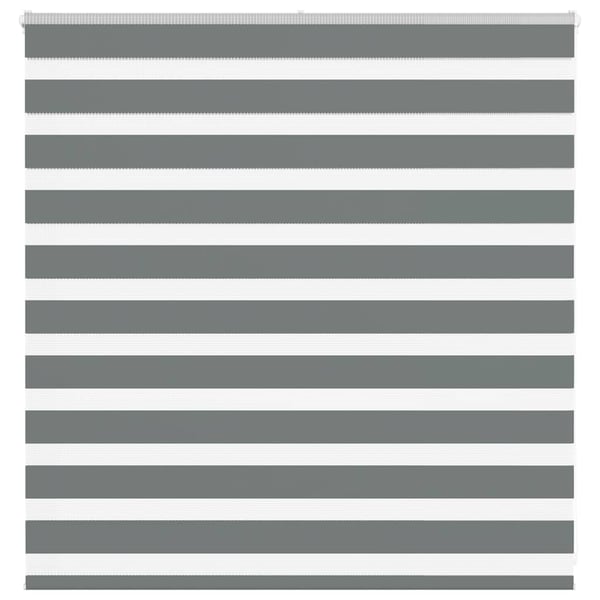vidaXL Sebragardin mørkegrå 145x100 cm stoff bredde 140,9 cm polyester