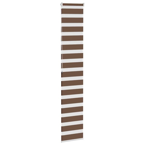 vidaXL Sebragardin brun 45x200 cm stoff bredde 40,9 cm polyester