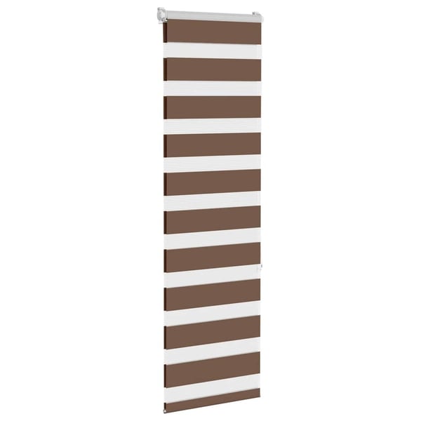vidaXL Sebragardin brun 50x150 cm stoff bredde 45,9 cm polyester