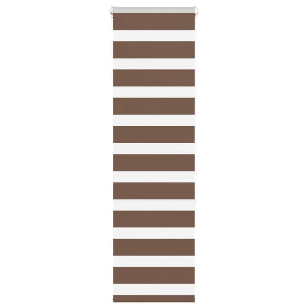 vidaXL Sebragardin brun 40x150 cm stoff bredde 35,9 cm polyester
