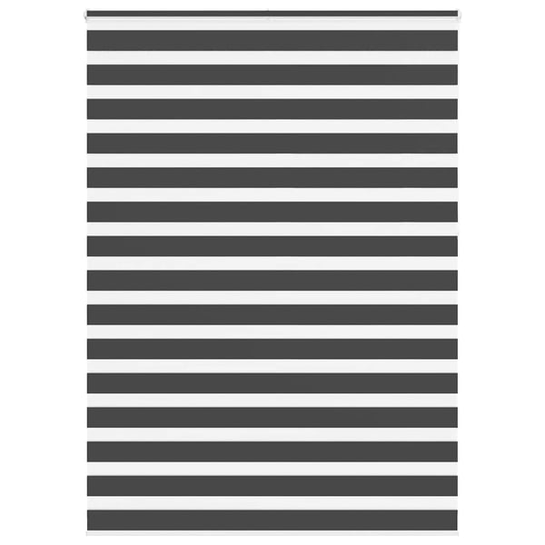 vidaXL Sebragardin svart 165x230 cm stoff bredde 160,9 cm polyester