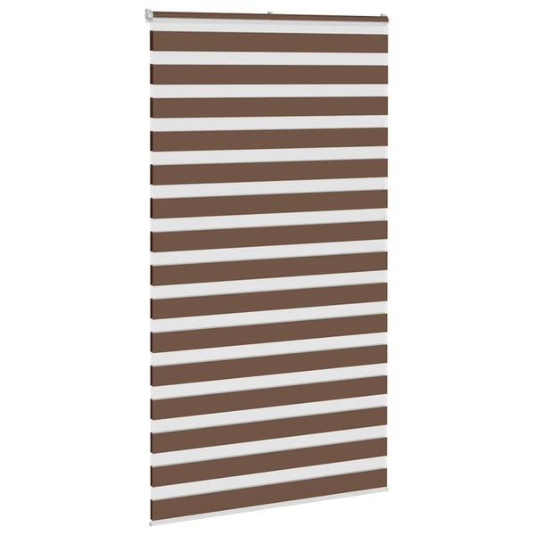 vidaXL Sebragardin brun 120x230 cm stoff bredde 115,9 cm polyester