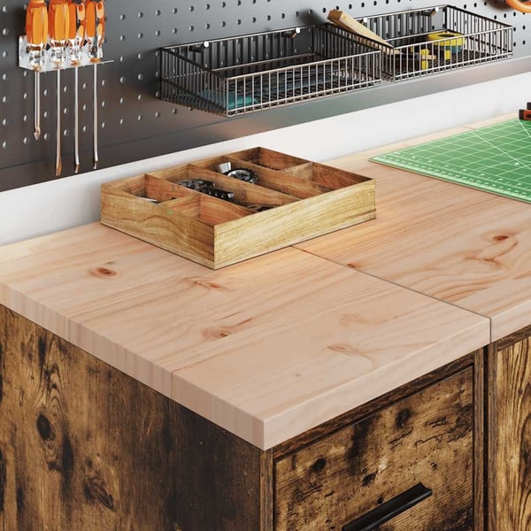 vidaXL Garasje Oppbevaringsskap Røkt eik 30x51x85 cm Heltre Furu