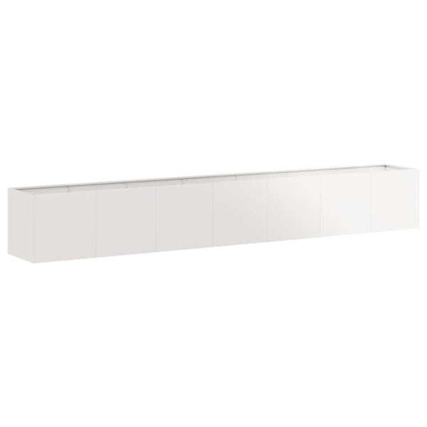 vidaXL plantekasse 280x40x40 cm rustfrit stål