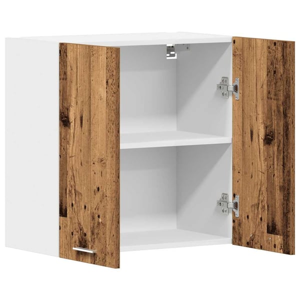 vidaXL Veggmontert kjøkkenskap "Lyon" gammelt tre 60x31x60 cm
