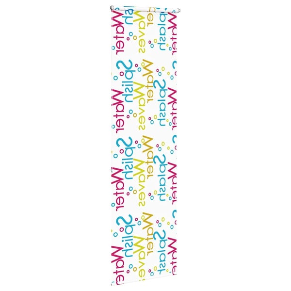 vidaXL Dusjrullgardin 80x240 cm Stoff Bredde 76 cm