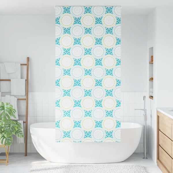 vidaXL Dusjrullgardin 90x240 cm Stoff Bredde 86 cm