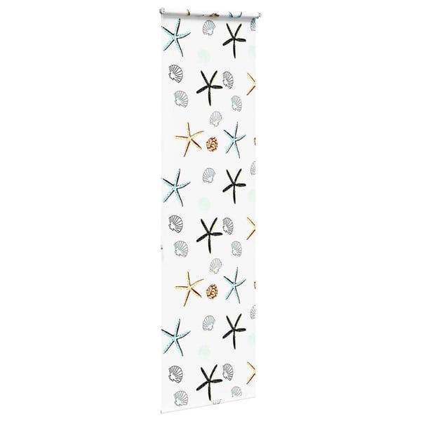 vidaXL Rullgardin för dusch 80x240 cm tyg bredd 76 cm