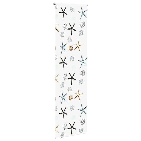 vidaXL Rullgardin för dusch 80x240 cm tyg bredd 76 cm