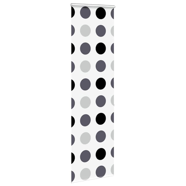 vidaXL Dusjrullgardin med kassett 70x240 cm Stoffbredde 66 cm