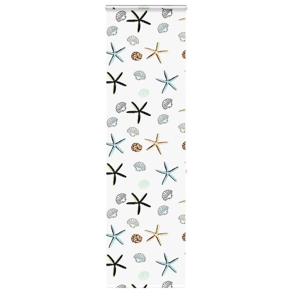 vidaXL Dusjrullgardin med kassett 80x240 cm Stoffbredde 76 cm