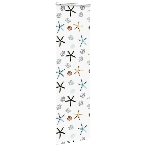vidaXL Dusjrullgardin med kassett 80x240 cm Stoffbredde 76 cm
