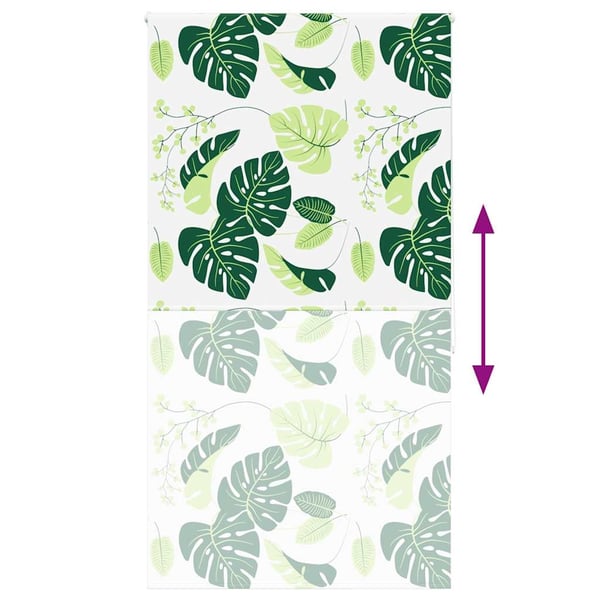 vidaXL Bruserullegardin 140x240 cm Stofbredde 136 cm