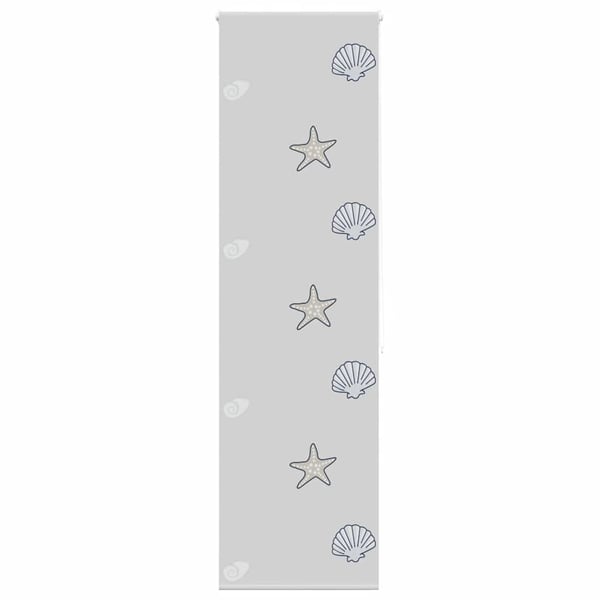 vidaXL Bruserullegardin 80x240 cm Stofbredde 76 cm