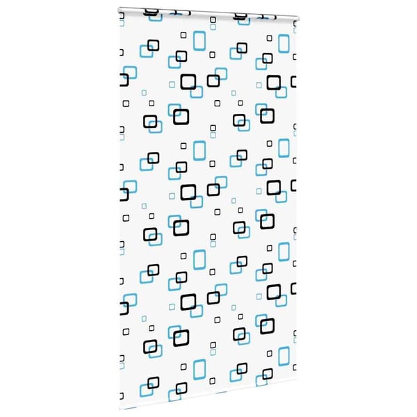 vidaXL Dusjrullgardin med kassett 130x240 cm Stoffbredde 126 cm