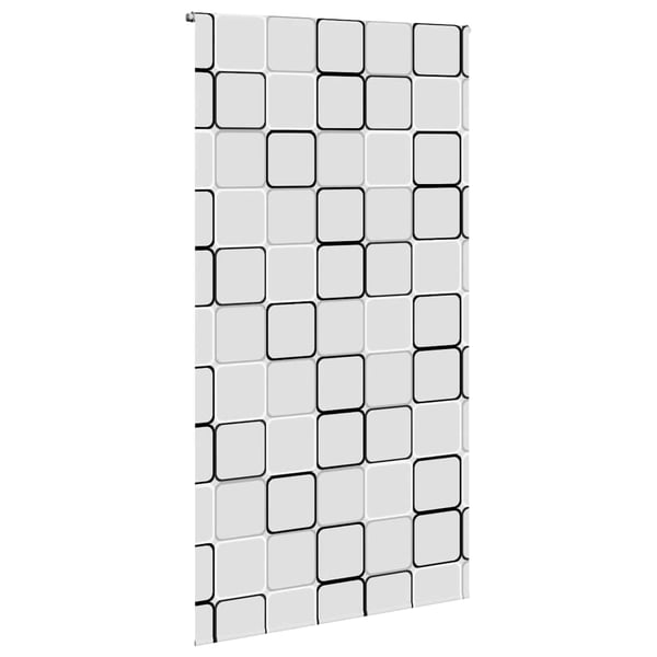 vidaXL Dusjrullgardin 120x240 cm Stoff Bredde 116 cm