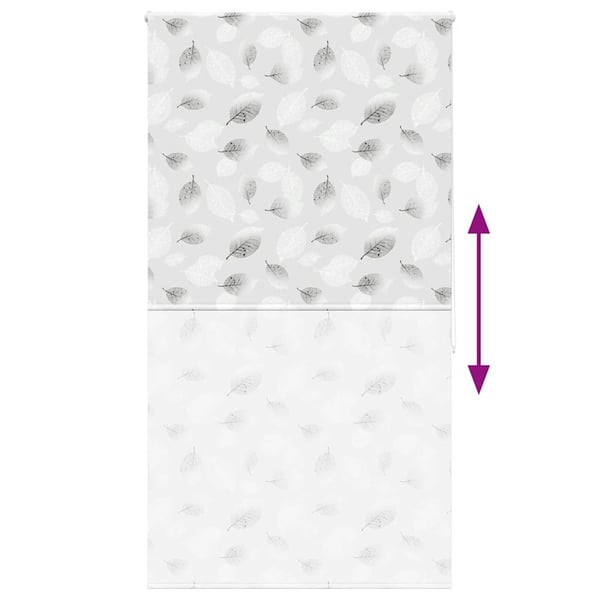vidaXL Dusjrullgardin 140x240 cm Stoff Bredde 136 cm