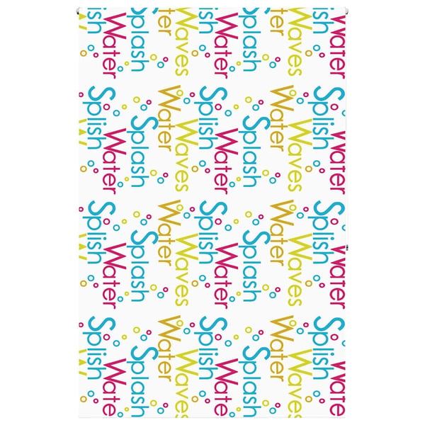 vidaXL Dusjrullgardin 160x240 cm Stoff Bredde 156 cm