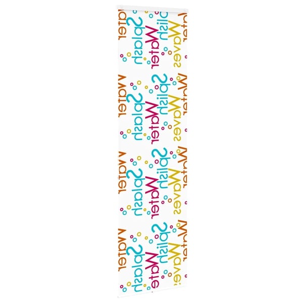 vidaXL Dusjrullgardin med kassett 80x240 cm Stoffbredde 76 cm