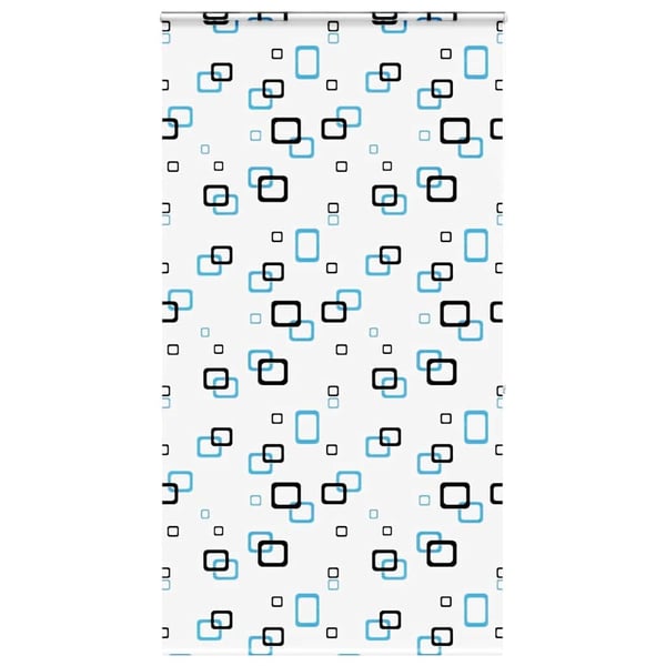 vidaXL Dusjrullgardin med kassett 140x240 cm Stoffbredde 136 cm