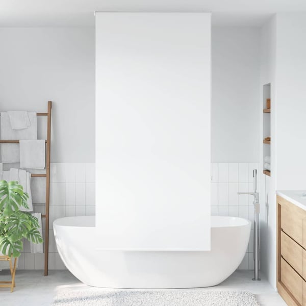 vidaXL Bruserullegardin 130x240 cm Stofbredde 126 cm