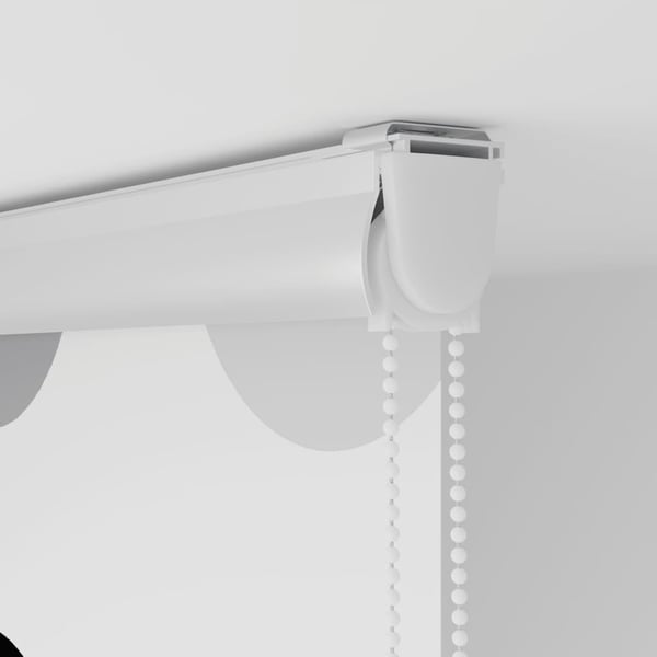 vidaXL Bruserullegardin med kassette 120x240 cm Stofbredde 116 cm