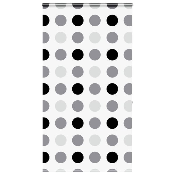 vidaXL Dusjrullgardin med kassett 120x240 cm Stoffbredde 116 cm