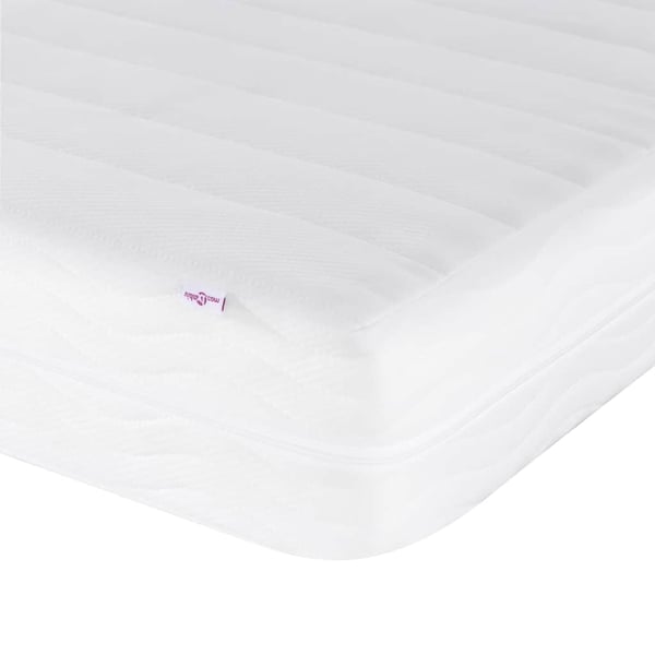 vidaXL daybed med madras 90x190 cm massivt fyrretræ gyldenbrun