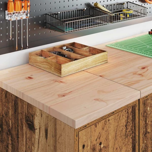 vidaXL Garageopbevaringsskab gammelt træ 30x51x85 cm