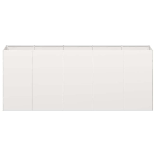 vidaXL plantekasse 200x40x80 cm rustfrit stål
